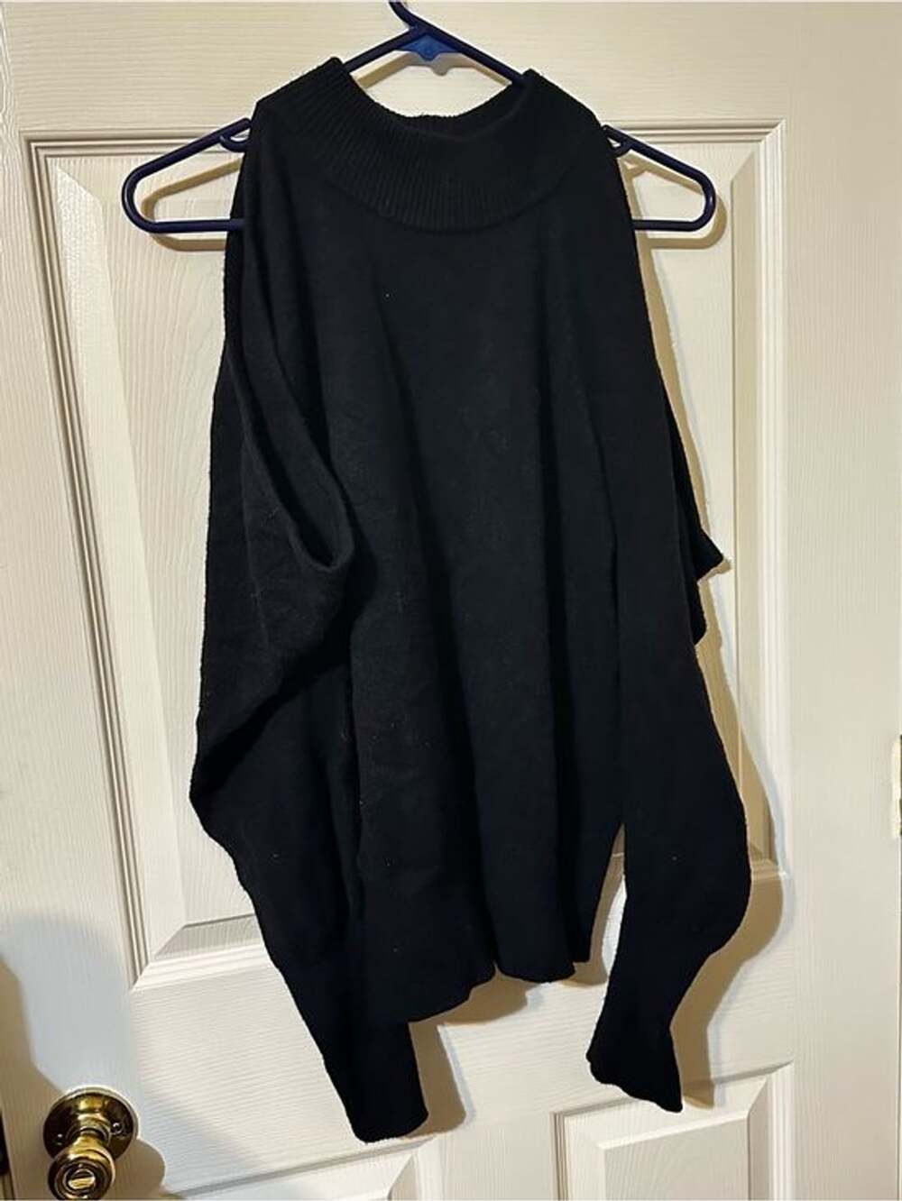 Black Women’s Mock Neck Sweater